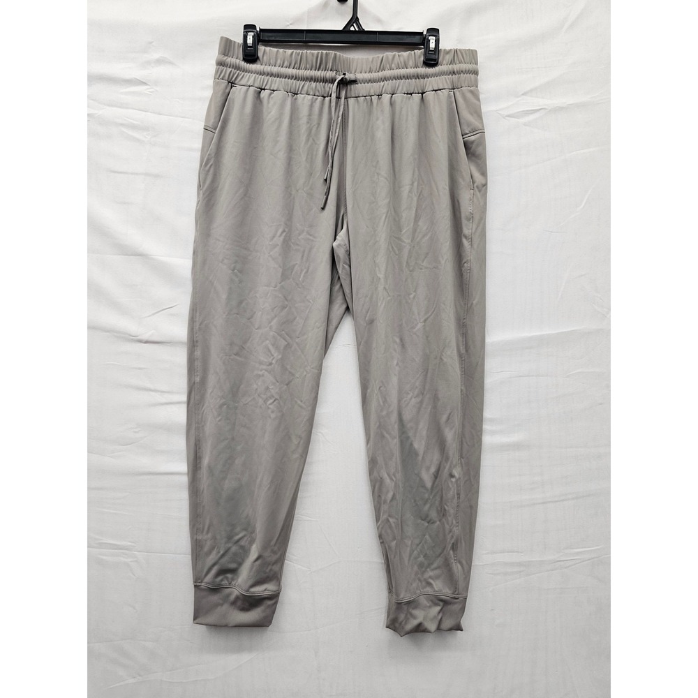 Member's Mark Womens Travel Jogger Pants Tan Nylon Blend Casual Size XL